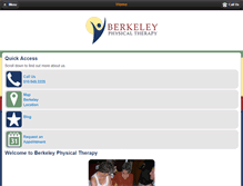 Tablet Screenshot of berkeleypt.com